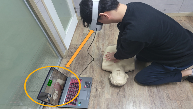 VR 증강현실 기반 CPR 시스템